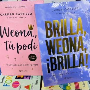 Pack Carmen Castillo. WEONA, TU PODI Y BRILLA, WEONA, BRILLA