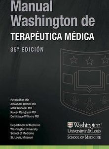 Manual Washington de Terapéutica Médica 35° Edición