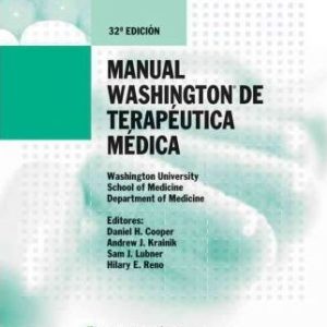 Manual Washington de Terapéutica Médica 32 ° Edición