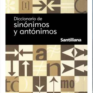 Diccionario De Sinónimos Y Antónimos Santillana